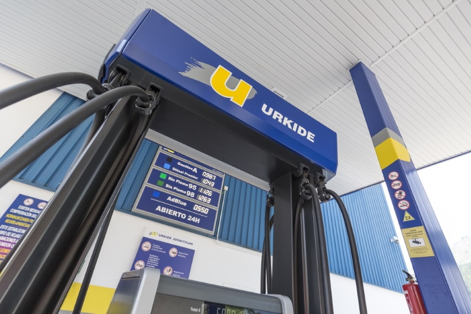 Precios de combustible en la Gasolinera Urkide